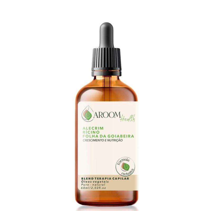 Blend de Óleos Capilares para Crescimento e Nutrição - 60ml
