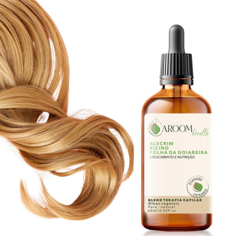 Blend de Óleos Capilares para Crescimento e Nutrição - 60ml