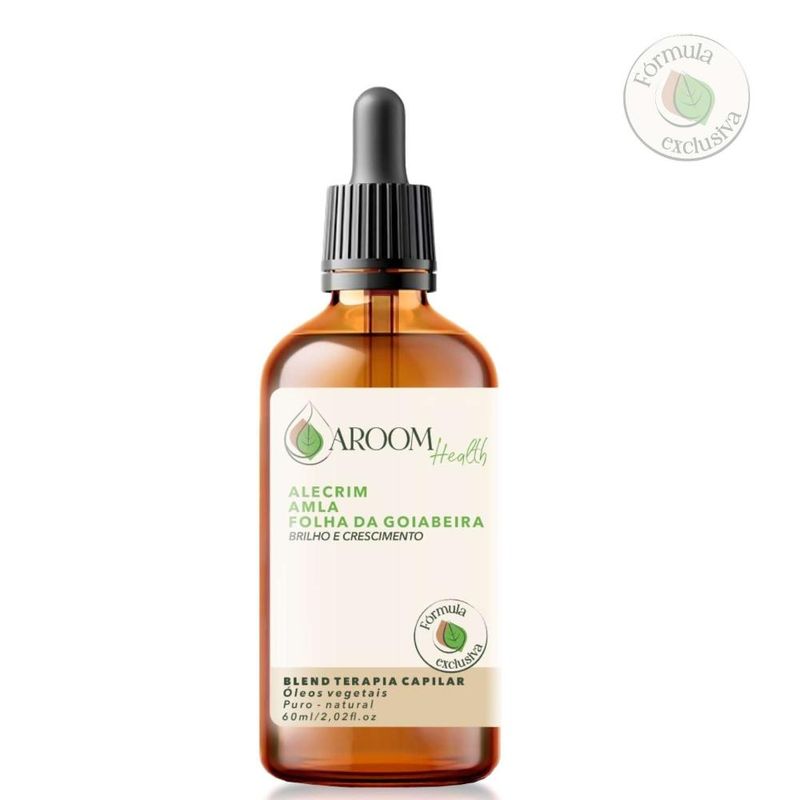 Blend de Óleos Capilares Brilho e Crescimento - 60ml