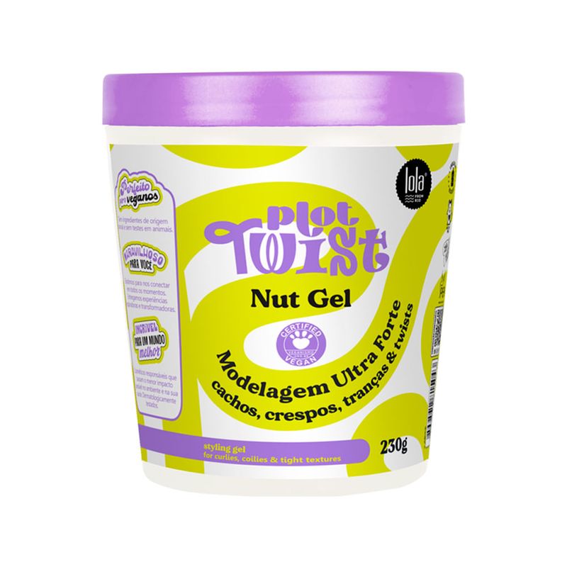 Lola - Fixador Capilar From Rio Plot Twist Nutgel - 230g