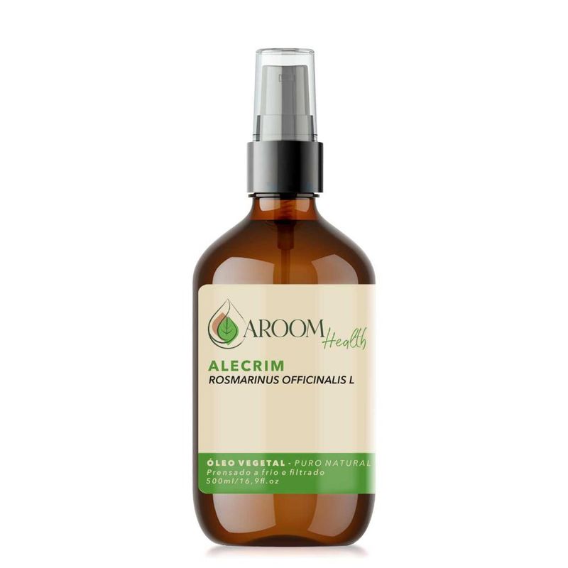 Óleo Vegetal 100% Puro de Alecrim - 500ml