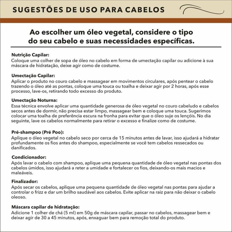 Óleo Vegetal 100% Puro de Abacate - 500ml