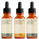 Kit Terapia Capilar - Óleos Vegetais de Alecrim, Semente de Ojon e Rícino - 30ml Cada