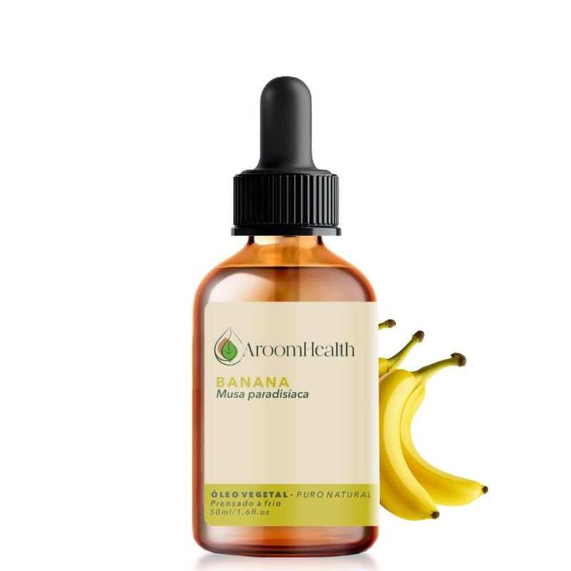 Óleo Vegetal 100% Puro de Banana - 50ml