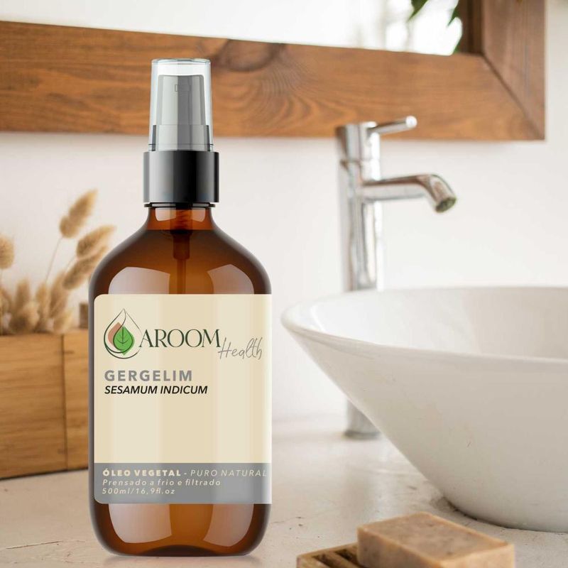 Óleo Vegetal 100% Puro de Gergelim - 500ml