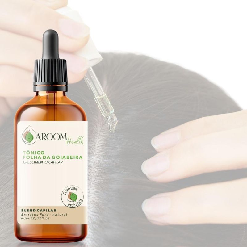 Folha de Goiabeira para Crescimento Capilar - 60ml