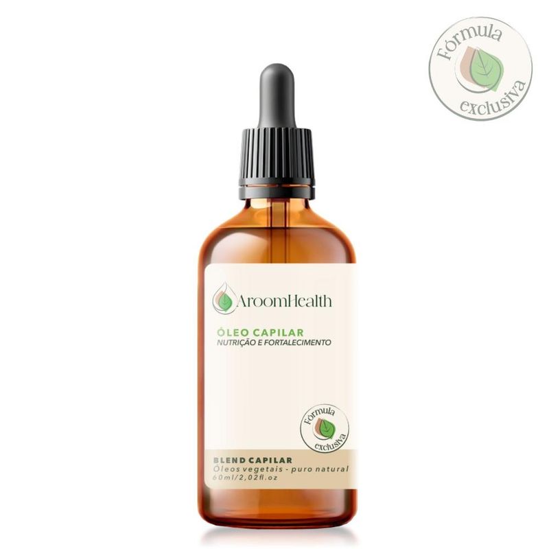 Fórmula Exclusiva - Blend de Óleos Capilares Nutrição e Fortalecimento - 60ml