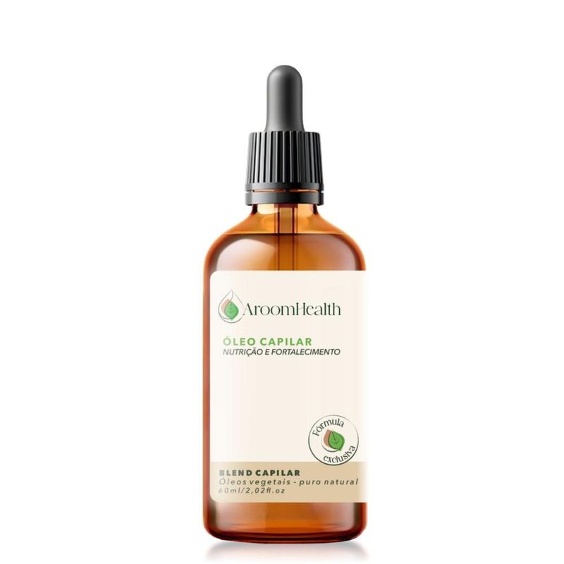 Fórmula Exclusiva - Blend de Óleos Capilares Nutrição e Fortalecimento - 60ml