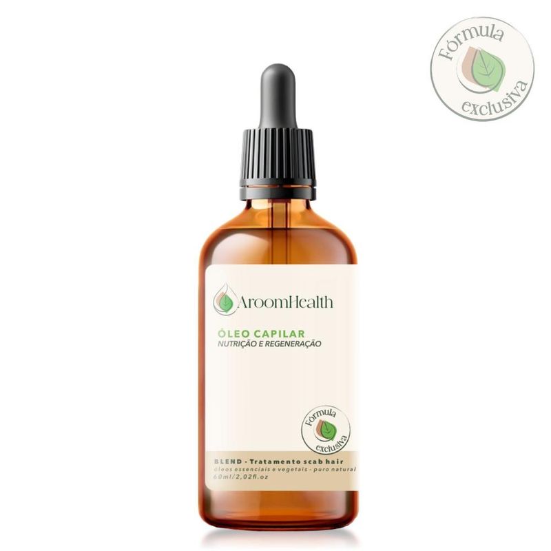 Fórmula Exclusiva - Blend de Óleos Nutrição e Regeneração Scab Hair - 60ml