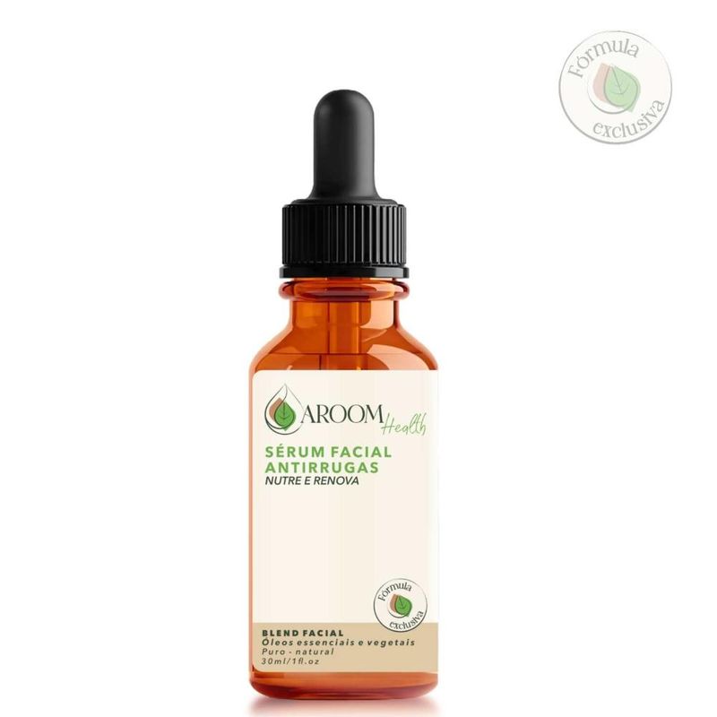 Fórmula Exclusiva - Blend de Óleos Faciais Antirrugas - 30ml