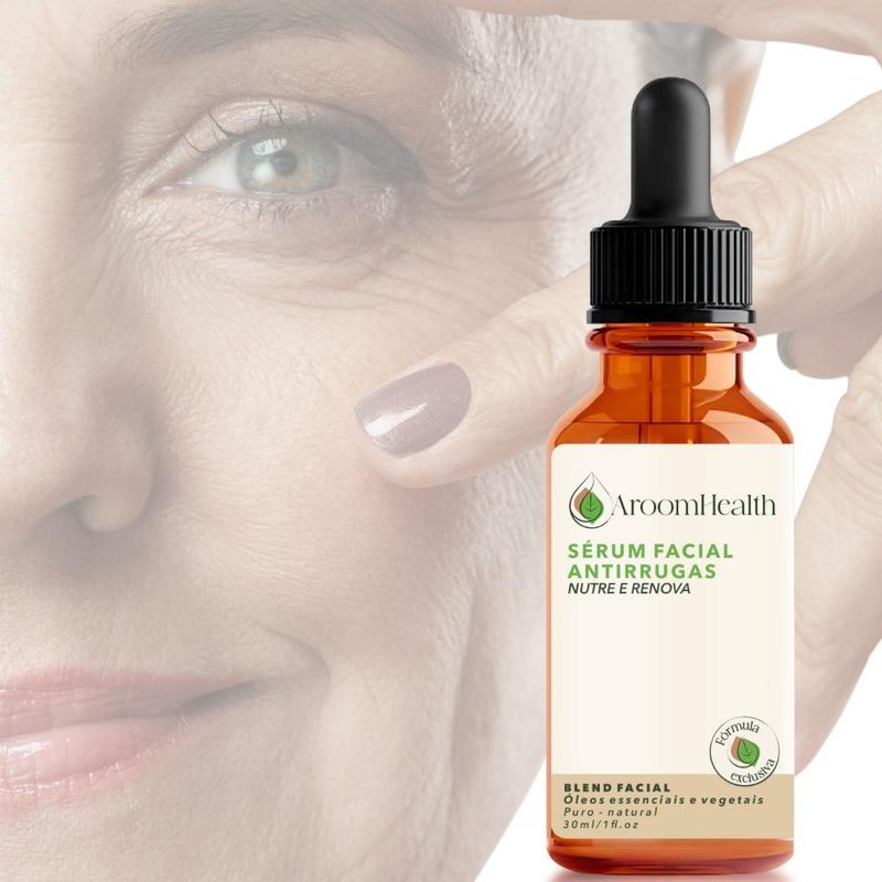 Fórmula Exclusiva - Blend de Óleos Faciais Antirrugas - 30ml