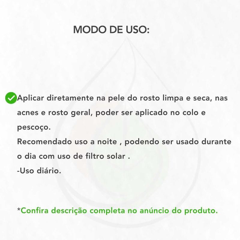 Fórmula Exclusiva - Blend de Óleos Faciais para Acne e Oleosidade - 30ml