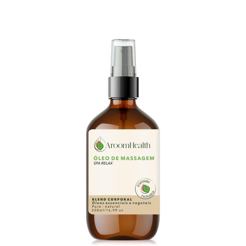 Fórmula Exclusiva - Blend de Óleos para Massagem Relaxante - 500ml