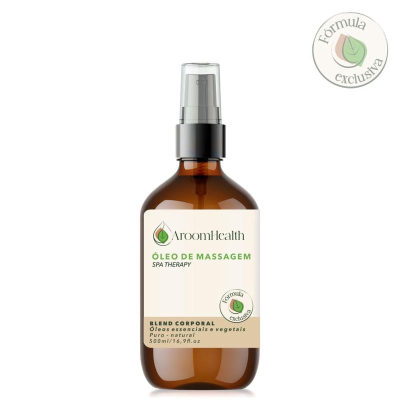 Fórmula Exclusiva - Blend de Óleos para Massagem Therapy - 500ml