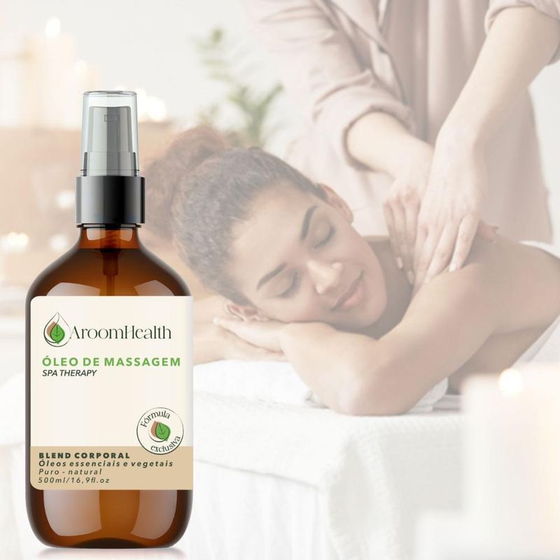 Fórmula Exclusiva - Blend de Óleos para Massagem Therapy - 500ml