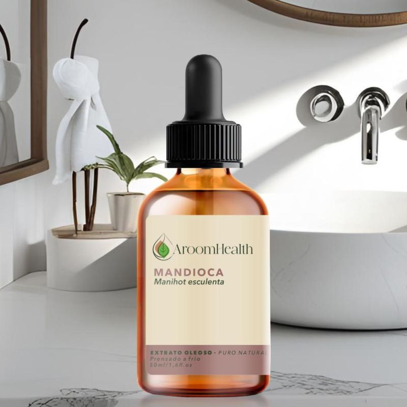 Extrato Oleoso Puro Natural de Mandioca - 50ml