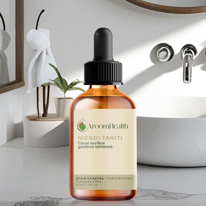 Óleo Vegetal Puro Natural de Monoi Tahiti - 50ml