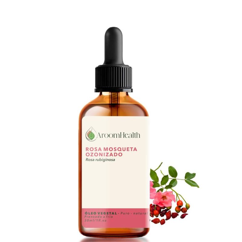 Óleo Vegetal Ozonizado de Rosa Mosqueta Rubiginosa - 30ml