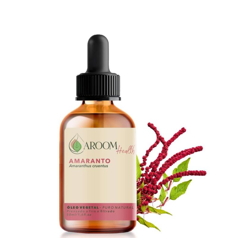Óleo Vegetal Puro Natural de Amaranto - 50ml