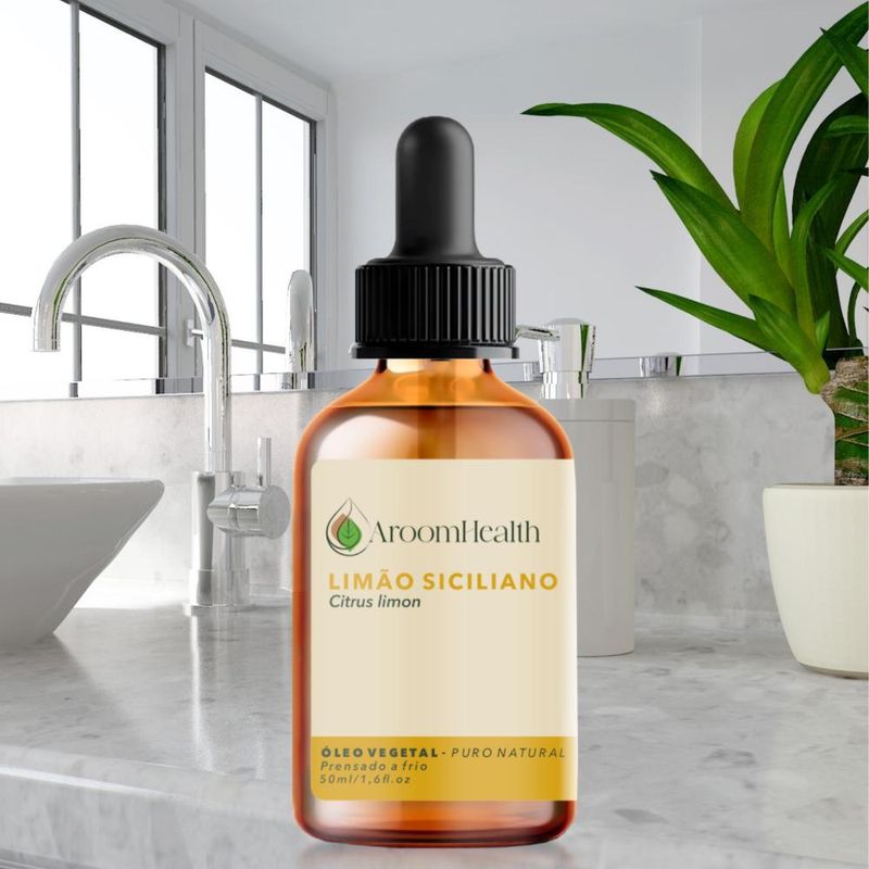 Óleo Vegetal Puro Natural de Limão Siciliano - 50ml