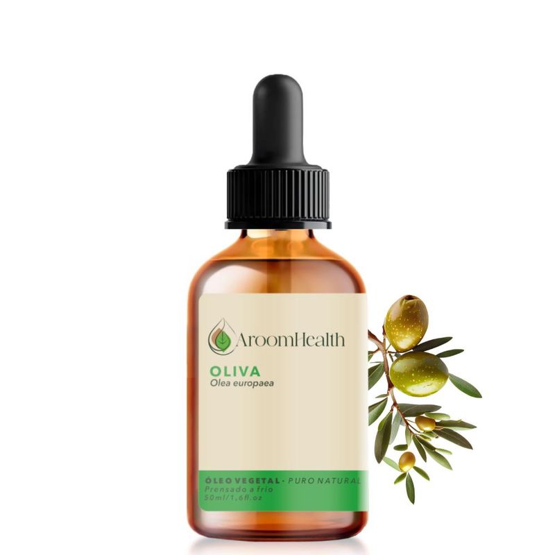 Óleo Vegetal Puro Natural de Oliva - 50ml