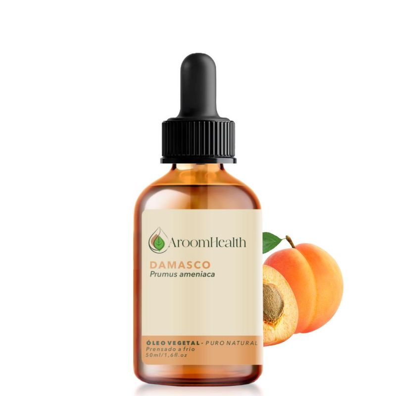 Óleo Vegetal Puro Natural de Damasco - 50ml