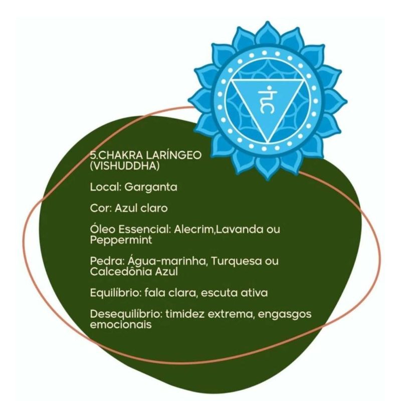 Sinergia Chakra 5 Visuddha Roll-on - 10ml - Fórmula Exclusiva