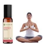 Sinergia Chakra 1 Muladhara Roll-on - 10ml - Fórmula Exclusiva