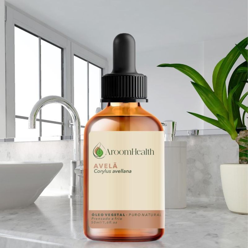 Óleo Vegetal Puro Natural de Avelã - 50ml