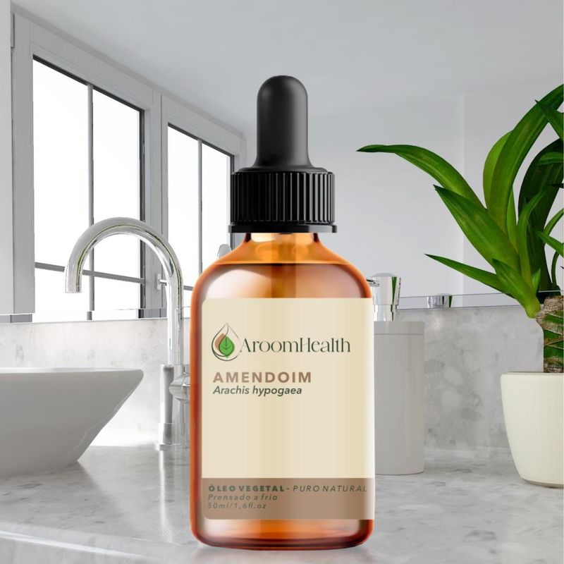 Óleo Vegetal Puro Natural de Amendoim - 50ml