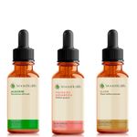 Kit Óleos Vegetais - Alecrim, Semente de Ojon/Batana e Folha da Goiabeira - 30ml Cada