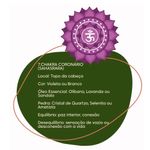 Sinergia Chakra 7 Sahasrara Roll-on - 10ml - Fórmula Exclusiva