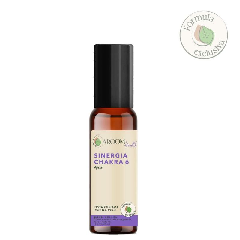 Sinergia Chakra 6 Ajna Roll-on - 10ml - Fórmula Exclusiva