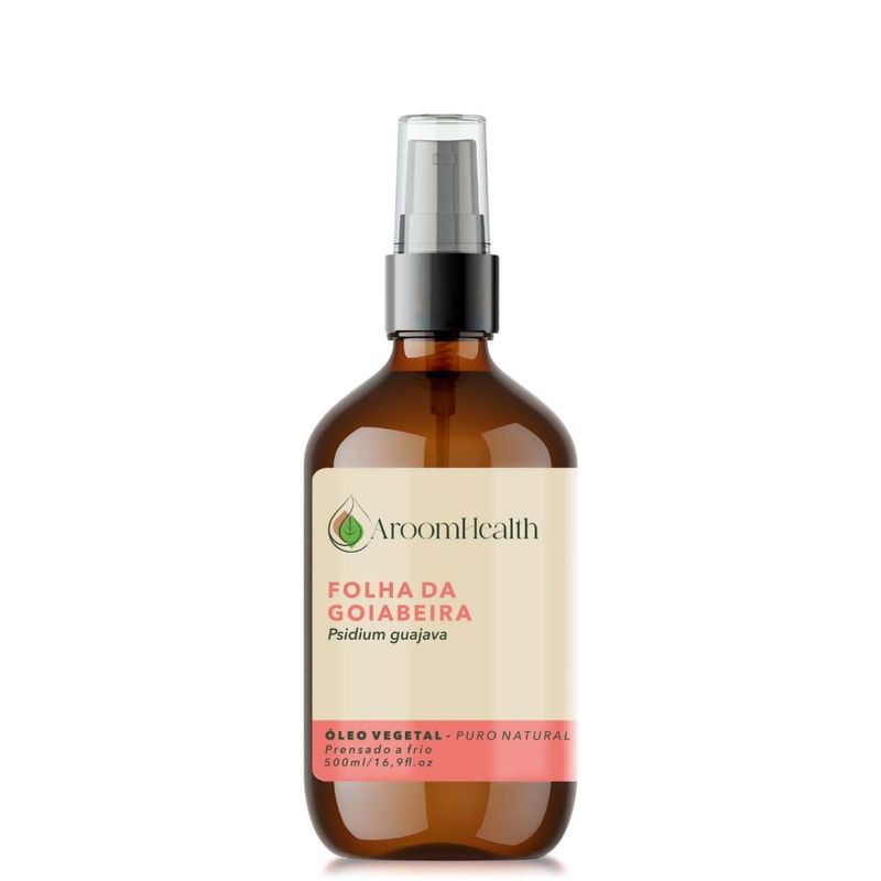 Óleo Vegetal Puro Natural de Folha da Goiabeira - 500ml