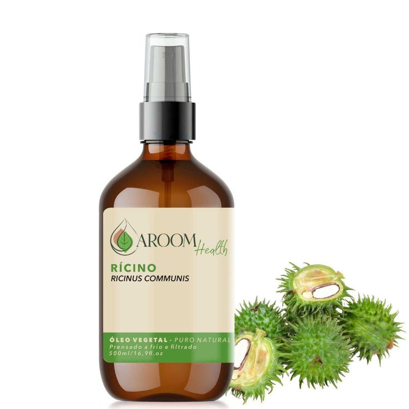 Óleo Vegetal Puro Natural de Rícino - 500ml