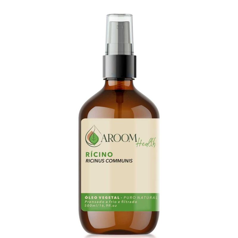 Óleo Vegetal Puro Natural de Rícino - 500ml