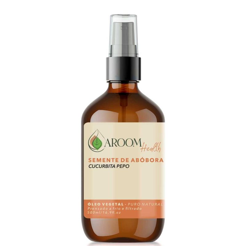Óleo Vegetal Puro Natural de Semente de Abóbora - 500ml