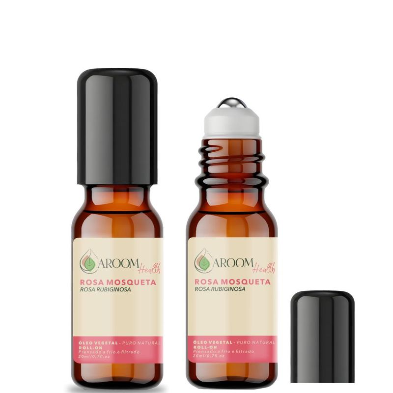 Óleo Vegetal Puro Natural de Rosa Mosqueta Rubiginosa Roll-on