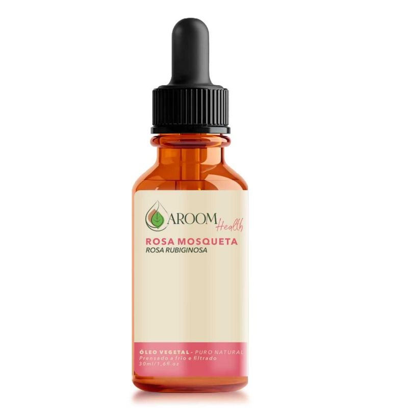 Óleo Vegetal Puro Natural de Rosa Mosqueta Rubiginosa - 30ml