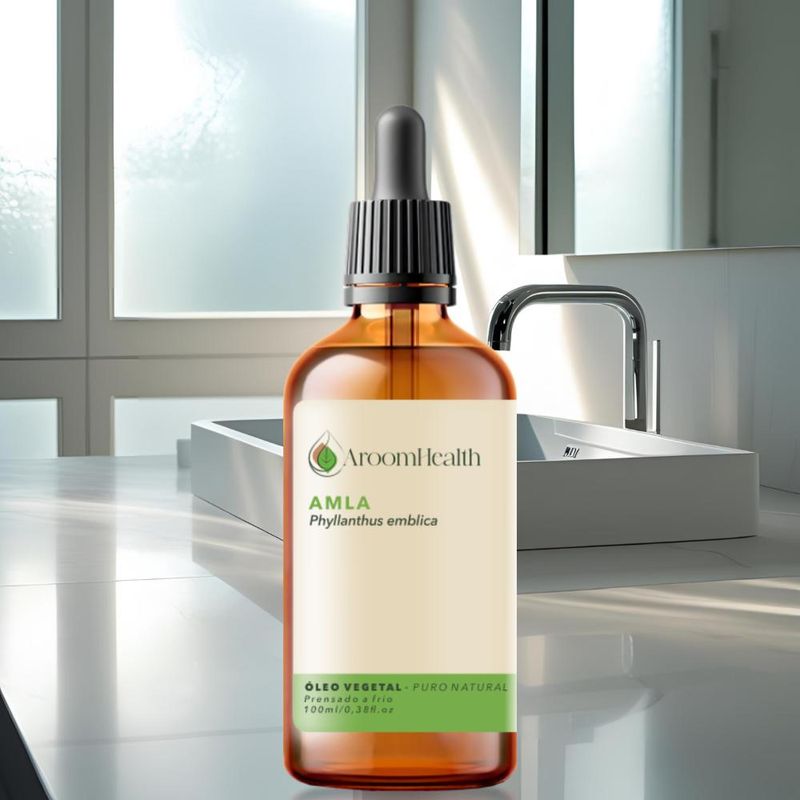 Aroom Health - Óleo Vegetal Puro Natural Amla - 100ml