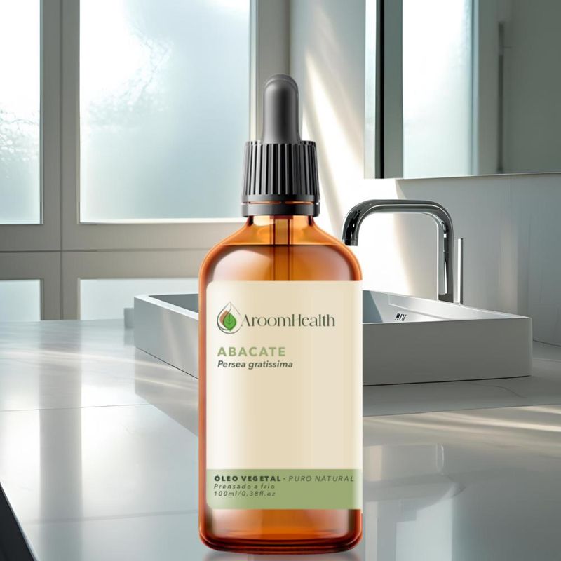 Aroom Health - Óleo Vegetal Puro Natural Abacate - 100ml