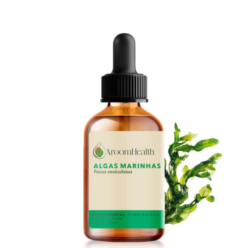 Aroom Health - Óleo Vegetal Puro Natural Algas Marinhas - 50ml