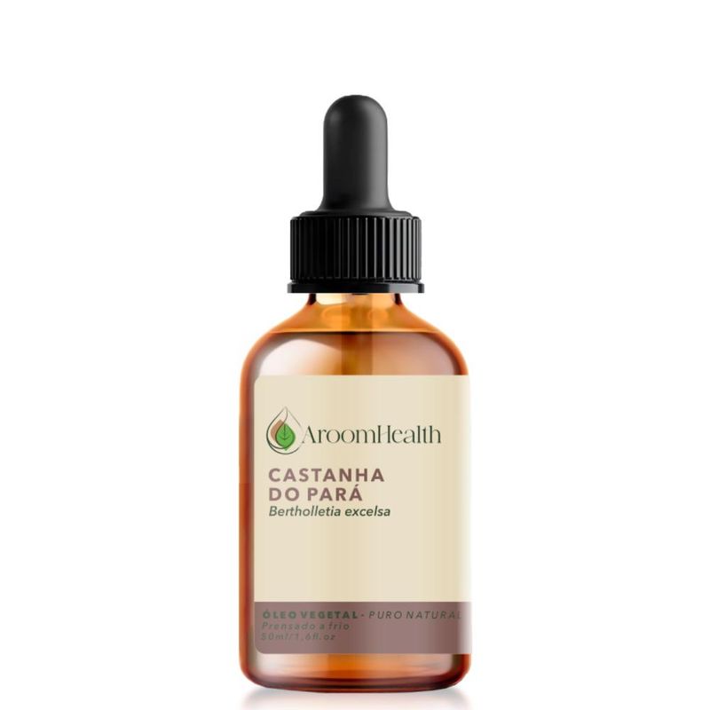 Aroom Health - Óleo Vegetal Puro Natural Castanha do Pará - 50ml