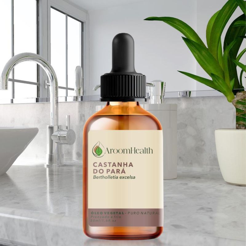 Aroom Health - Óleo Vegetal Puro Natural Castanha do Pará - 50ml