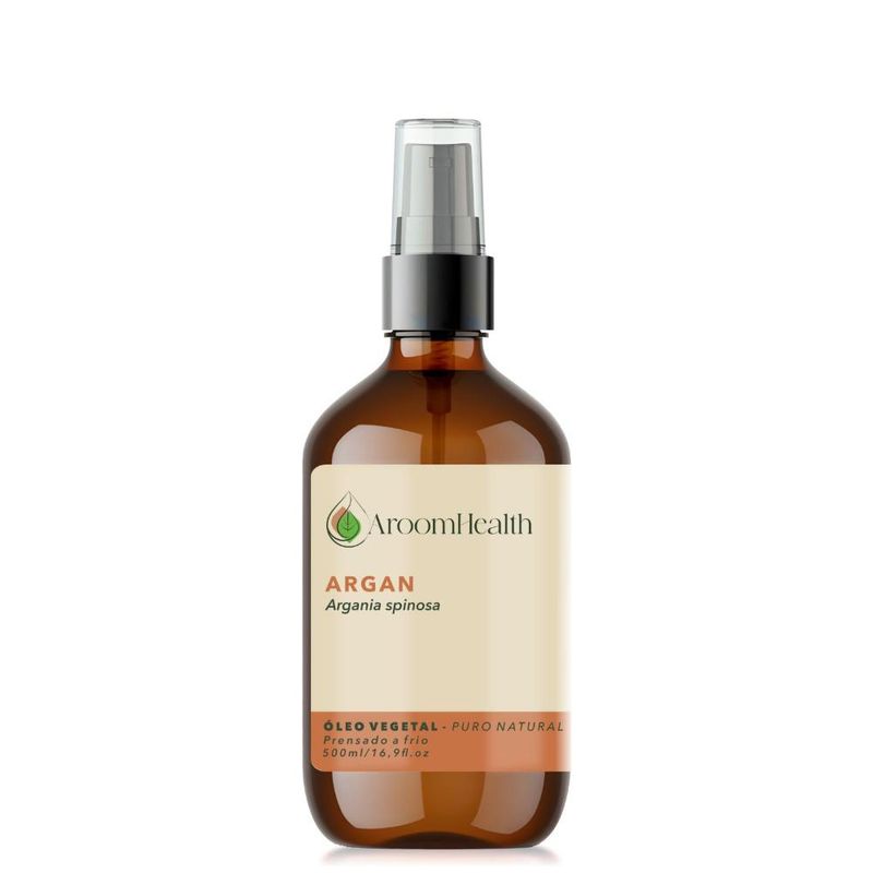Aroom Health - Óleo Vegetal Puro Natural Argan - 500ml