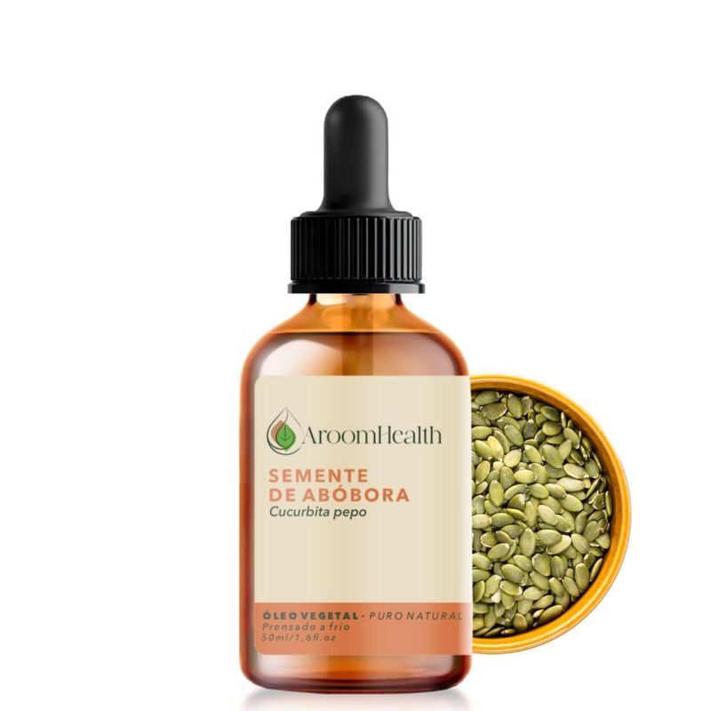 Aroom Health - Óleo Vegetal Puro Natural Semente de Abóbora - 50ml