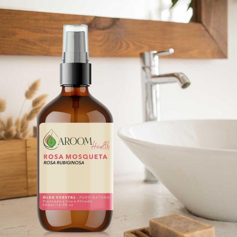 Óleo Vegetal Puro Natural de Rosa Mosqueta Rubiginosa - 500ml