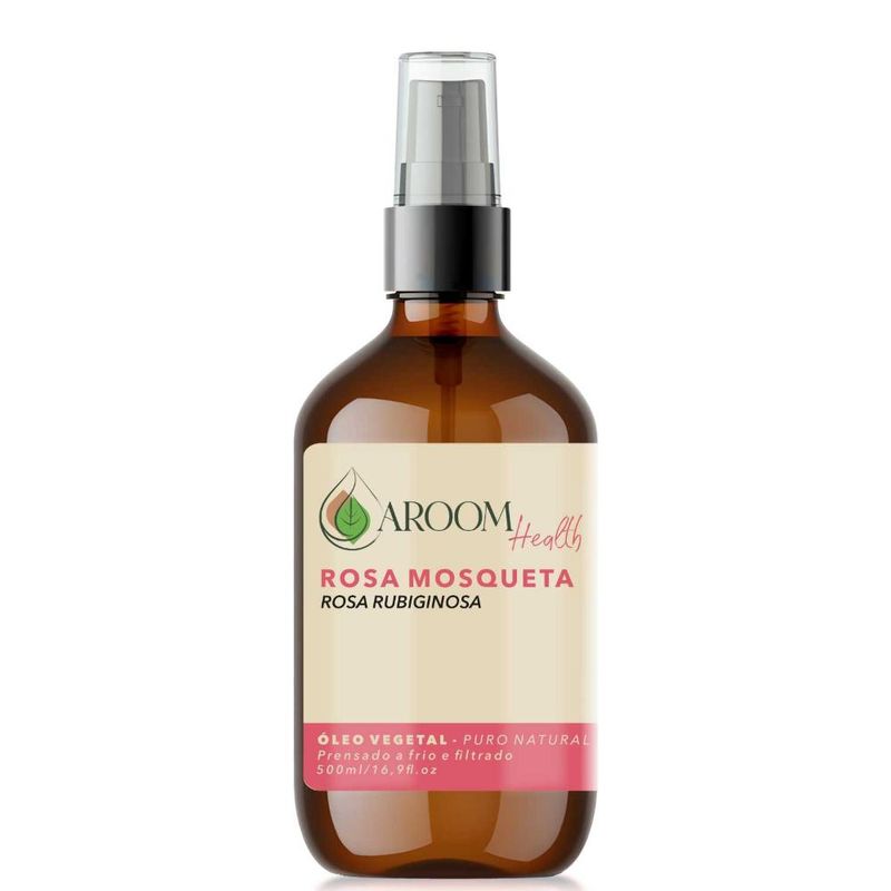 Óleo Vegetal Puro Natural de Rosa Mosqueta Rubiginosa - 500ml