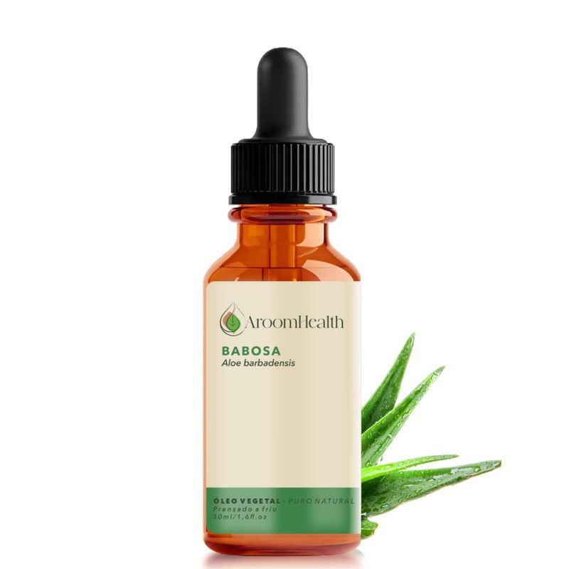 Aroom Health - Óleo Vegetal Puro Natural Babosa - 30ml
