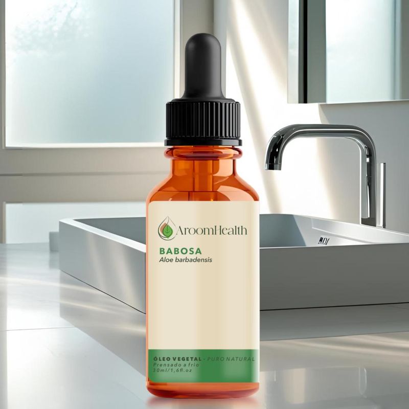 Aroom Health - Óleo Vegetal Puro Natural Babosa - 30ml